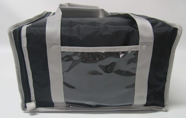 Borsa  Termica Porta Pizza  Nera/Grigio (per 5 cartoni) - immagine 4