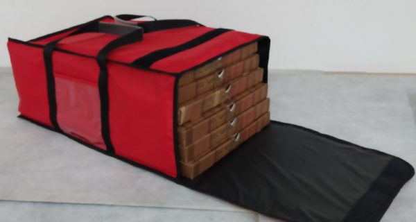 Borsa Termica per pizze da  Mezzo Metro (Per 4 cartoni 60 x 40 ) - immagine 4